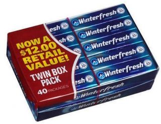 Winter Fresh WinterFresh Chewing Gum 200 Pieces 