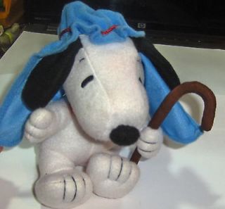 Peanuts Gang Dog Snoopy Nativity Shepherd Christmas Toy Plush Hallmark