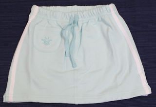 MARIE CHANTAL Girls Turquoise Athletic Skirt Sz M $70