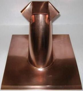 COPPER ROOF VENT STACK JACK 3.5 variable pitch 3 to 12 on 12