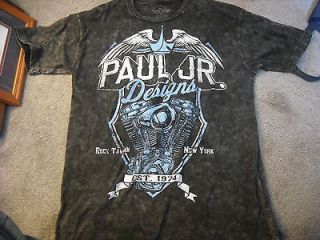 PJD Paul Jr Designs Motorcycle T Shirt New size Medium OCC