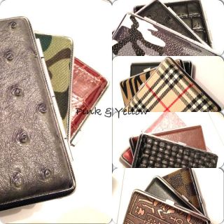 NEW LEATHER CIGARETTE CASE TIN HOLDER ★ VARIOUS COLOURS ★ STYLISH