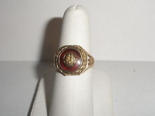 gold ring in Class Rings