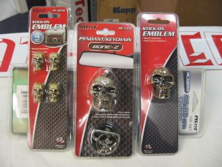 Bone Z Skull Kit Complete Rat Hot Rod Pendent Keychain Stick On