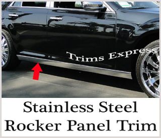 2011 2012 Chrysler 300 300C Extreme Lower Rocker Panel Trim Stainless