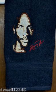 JORDAN   BASKETBALL   SPORTS   1 EMBROIDERED HAND TOWEL by Susan
