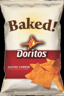 Baked Doritos Nacho Cheese Flavor Chips, 11.5oz Bags 5pk
