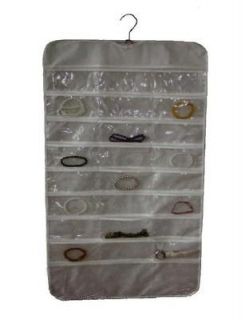 Imperial Hanging Jewelry & Closet Organizer   Double Sided 54 Pocket