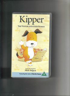 KIPPER   THE VISITOR AND OTHER STORIES   VIDEO VHS (U)
