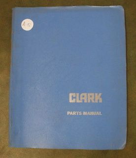 Clark C500 C 500 Y685 Forklift Fork Lift Truck PARTS/Repair/S ervice