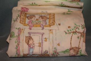 Betsey Clark Vintage Twin Fitted Sheet Bedding RARE