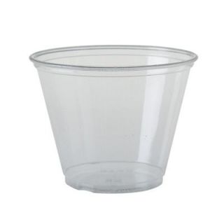Solo Plastic Cold Drink Cups, 9oz, Clear, 50/bag   SCCTP9R