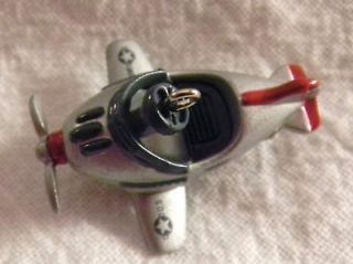 Hallmark Miniature Christms Ornament Pursuit Airplane 1997 NIB