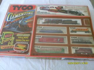 HO SCALE READY TO RUN ELECTRIC TRAIN SETCLEMENTINE GOLD MINNING CO
