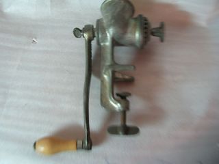 Antique/ Vintage Climax Meat Grinder Hooks to Table or Counter