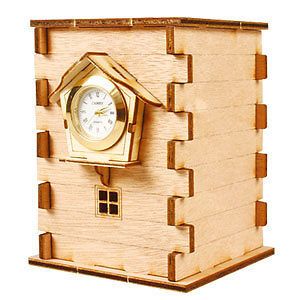 wooden clock kit