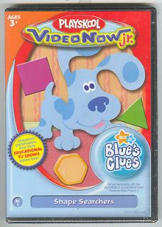 NEW VideoNow JR Blues Clues SHAPE SEARCHERS Color BC1 disc PVD sealed