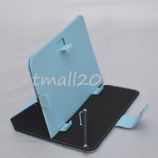 Leather Case+Stylus For 7 Polaroid PMID705BK/Mayl ong T 200 Tablet PC