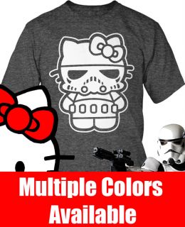 Hello Kitty Stormtrooper Combo Shirt S 2X w/FS NEW Hello Stormtrooper