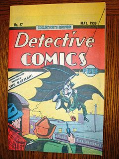Newly listed Detective Comics #27   1st Batman(1984 Oreo Cookie