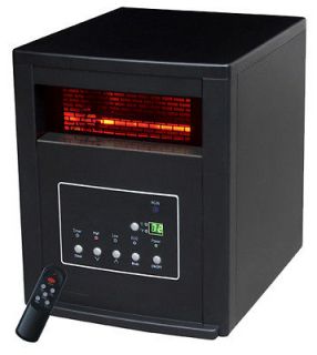 NEW LifeSmart LS 4P1500 HOM 1500W LED Infrared Quartz Heater Portable