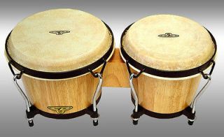 Cosmic Percussion by LP CP221 Natural Wood Bongos CP