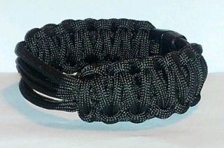 KING COBRA PARACORD SURVIVAL WATCH BAND   SOLID COLOR   YOU CHOOSE
