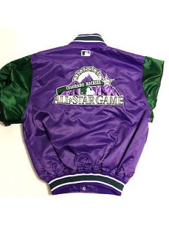1998 Vintage Colorado Rockies All Star Game Starter Jacket Size M