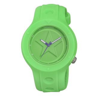 VR001355 Converse Mens Rookie Classic Analog and Neon Green Silicone