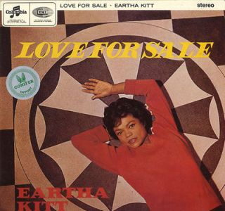 Love For Sale Eartha Kitt French vinyl LP album record 2C06865084 EMI