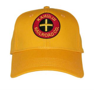 Kahului Hawaii Railroad Cap Hat #40 KAHUG