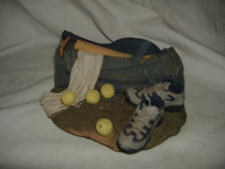 Tennis Bag, Equipment and Shoes Figurine