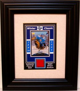 TY CONKLIN UD WINTER CLASSIC FRAMED RALPH WILSON SEAT