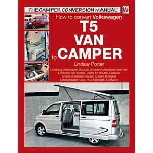 VW T5 VAN TO CAMPER CONVERT CONVERSION MANUAL BOOK NEW
