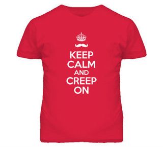 Keep Calm And Creep On Carry On Joe Rogan Mma Funny T Shirt