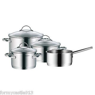 WMF Provence Plus 7 Piece 18/10 Stainless Cookware Set
