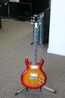 CORT ELECTRIC GUITAR USED GREAT CONDITION MADE IN INDONESIA SUNBURST