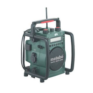 Metabo RC14.4 18 14.4 18 Volt Jobsite Radio/Charger