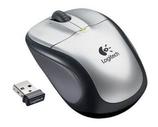 Logitech M305 Laptop Notebook Mouse w/ Mini USB Receiver   SILVER 