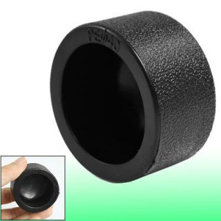 37mm Inside Diameter Black HDPE Pipe End Cap for Water Tubes