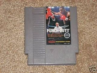 MIKE TYSONS PUNCH OUT NES NINTENDO GAME***