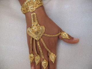 Bollywood Halloween Costume Jewelry Jewellery Slave Bracelet Pair