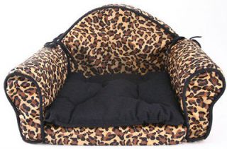 Newly listed NEW PET BED SOFA   DELUXE LEOPARD PRINT   CLASSY COUCH