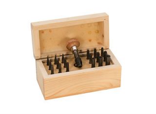 Stone Setting Burnisher Set w BOX Professional Jewelry Making Tools