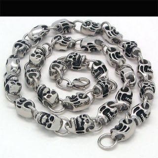 skull necklace in Mens Jewelry