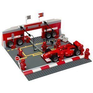 LEGO 8375 Ferrari F1 Sports Car Pit Set