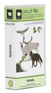 Cricut Lite Wildlife Cartridge Brand New