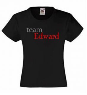 Edward Girls T Shirt 3 13yr Twilight Printed Kids Top Edward Cullen