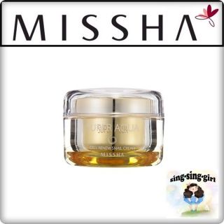 MISSHA Super Aqua Cell Renew Snail Cream 47ml & Sleeping Mask 20ml