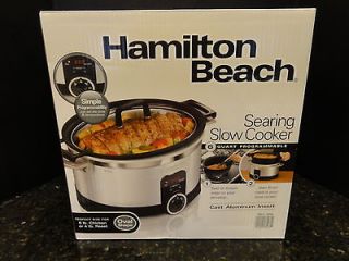 Hamilton Beach 33567 6 Qt. Slow Cooker Crock Pot NEW
